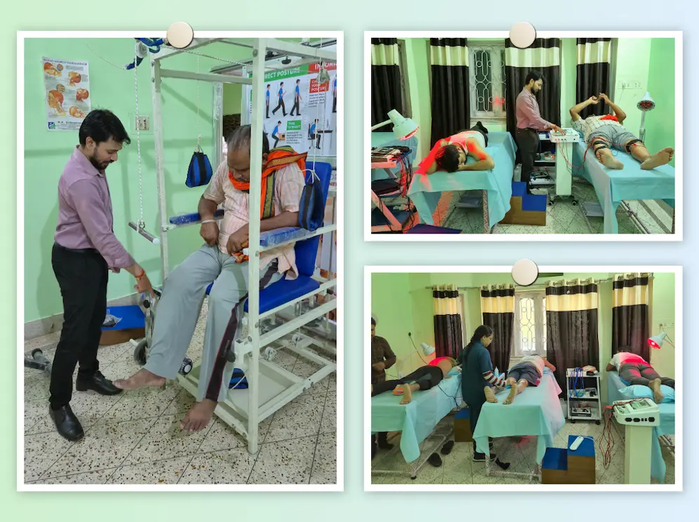 BK Spine Care Physiotherapy Clinic Interior in Ranchi, Jharkhand