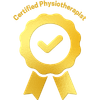 Certified Physiotherapist Badge